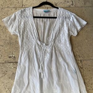 White Letarte 100% Cotton Tunic